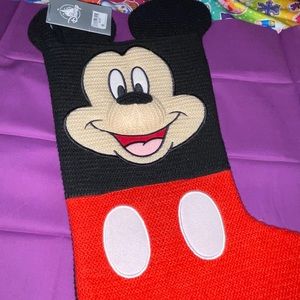 NWT Knit Mickey Christmas Stocking Disney